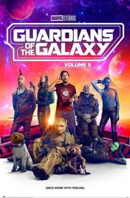 Guardians of the Galaxy Vol 3 Once More With Feeling 61x91.5cm Movie Poster