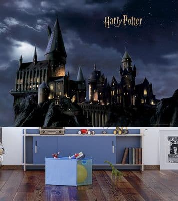 Harry Potter Castle Paper wallpaper mural