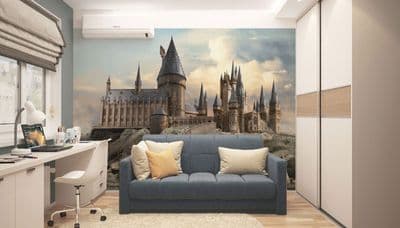 Harry Potter Hogwarts Paper wallpaper mural Kids room