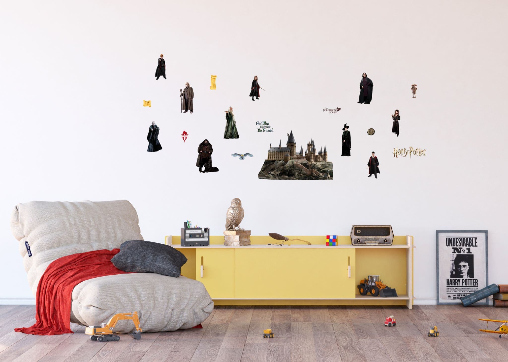 Harry Potter Interior wall decal sticker 42.5x65 cm | Shop online