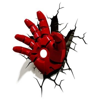 Iron man Hand Wall Decor 3D LED light