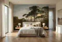 Living room photo wallpapers Italian Landscape  | Shop online