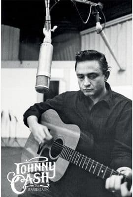 Johnny Cash Large Poster 24x36 inch | 61x91,5 cm  Wall Art
