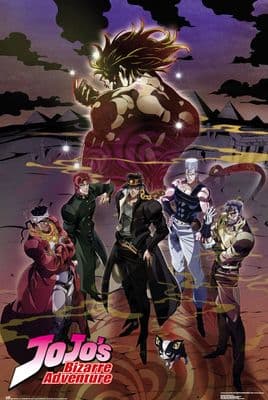 Jojo's Bizarre Adventure Stardust Crusaders 61x91,5cm Poster
