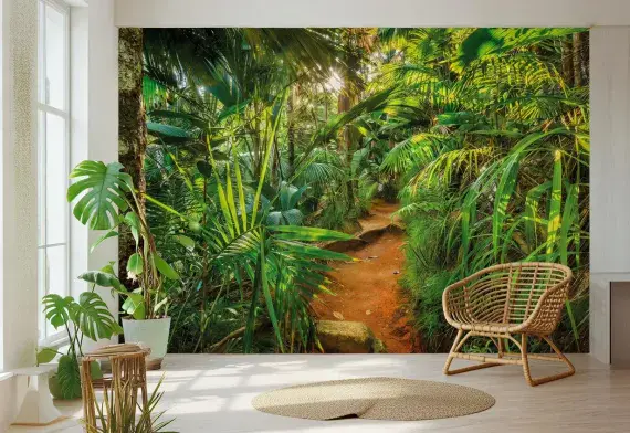Jungle giant paper wallpapers by Homewallmurals