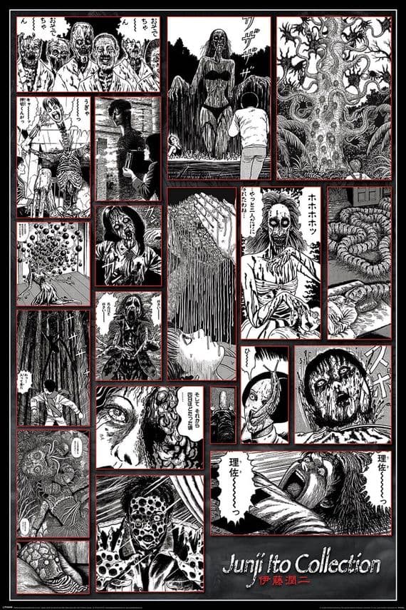 Junji Ito Collection Of The Macabre 61x91,5cm Movie Poster | Buy it now
