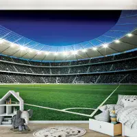 Boy's and Girl's Bedroom Soccer Photo Wallpapers  | Buy it online