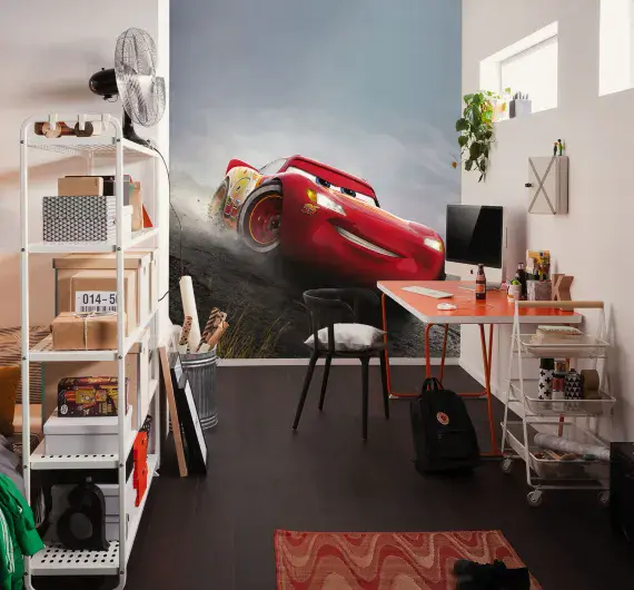 Kids bedroom wallpaper Disney Cars 200 x 250 cm | UK Shop
