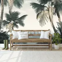 Green Palms wallpaper murals | Homewallmurals Shop
