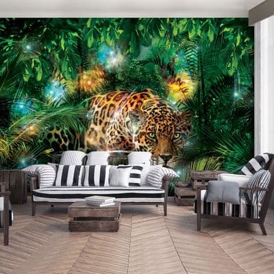 Leopard print Wallpaper Jungle Wall Mural