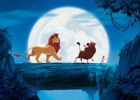 Lion King Moon Walk Jungle bedroom wall mural wallpaper 350 x 250 cm | Shop online