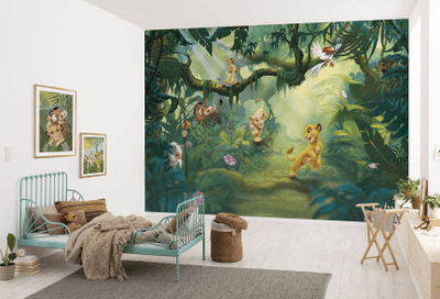 Lion King paper wallpaper mural Disney