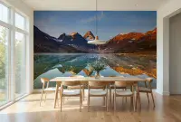 Living room photo wallpapers Magog Lake | Shop online
