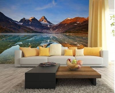 Magog Lake Canada wall mural wallpaper Premium