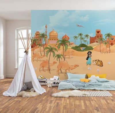 Make a wish Jasmin Disney Non-woven wallpaper 300 x 250 cm