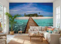 Tropical Island giant wallpaper murals | Allwallpapers