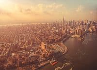Manhattan View Wall Mural Wallpaper | New York City Skyline