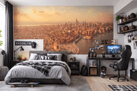 Manhattan View Wall Mural Wallpaper | New York City Skyline