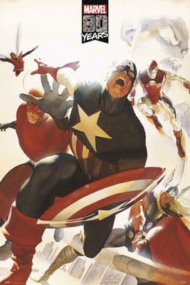 Marvel Avengers 80 years 61x91,5cm Poster