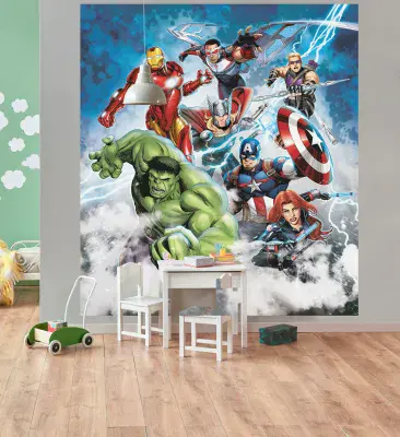 Marvel Avengers Premium wallpaper mural 202x180cm