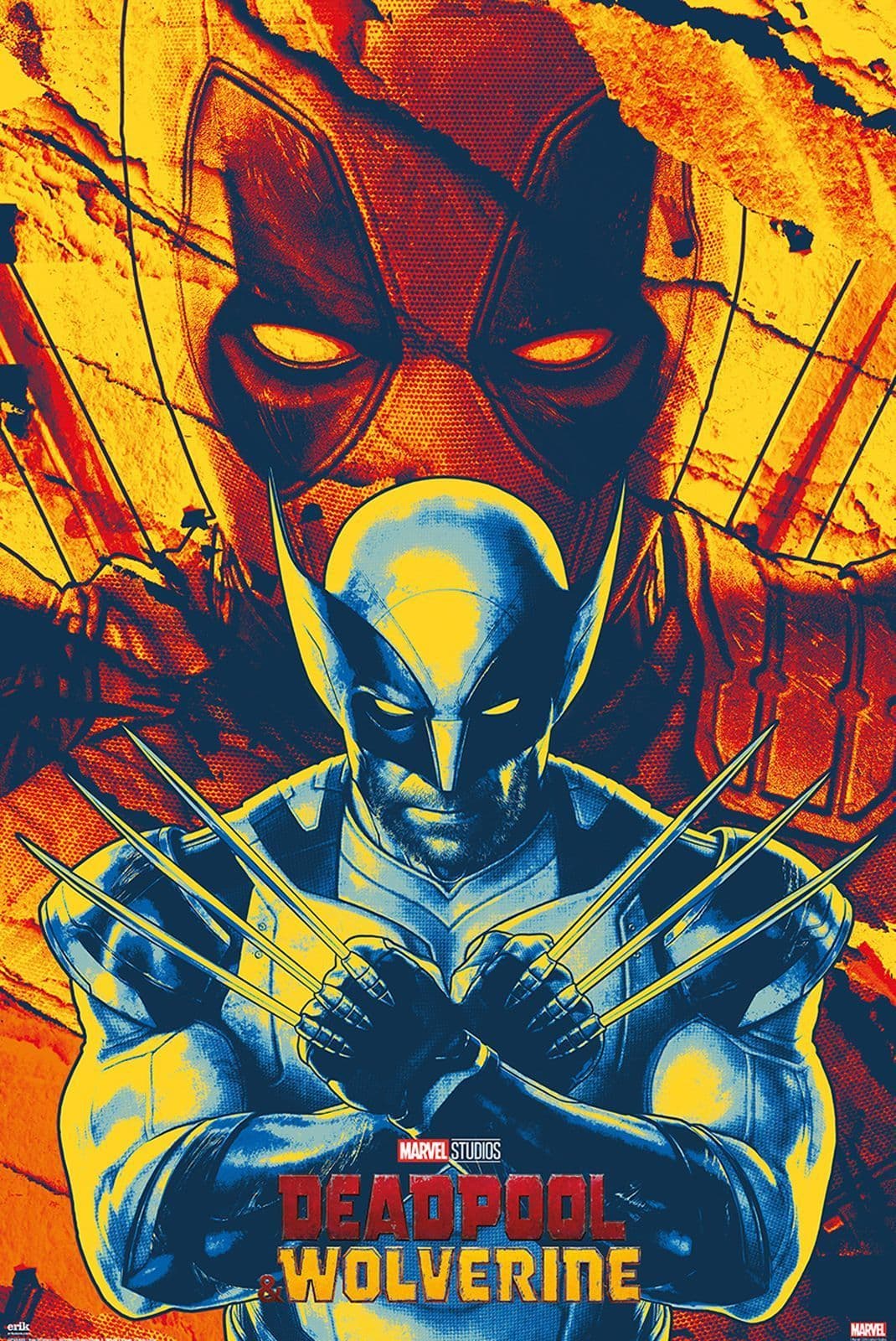 Marvel Deadpool and Wolverine Armed 61x91,5 cm Poster | Buy it now