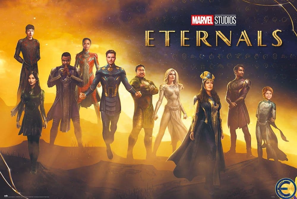 Eternals Recent Marvel Movies Marvel Eternals 61x91,5cm Movie