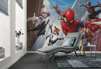 Marvel Spider-Man Kids Bedroom Photo Wallpaper 400 x 250 cm