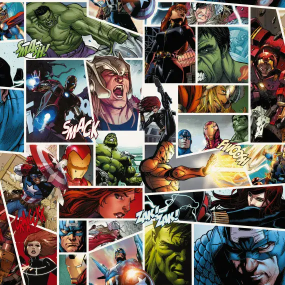 Marvel Avengers children's bedroom wall mural wallpaper| Shop online