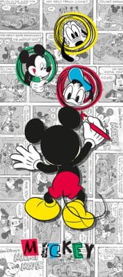 Mickey Mouse Comics mural wallpaper 90x202cm