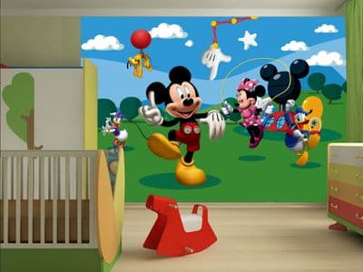 Mickey Mouse Paper wallpaper mural  360x254cm