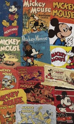 Mickey Mouse Retro wallpaper poster