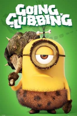 Minions Going Clubbing 61x91,5cm Movie Poster