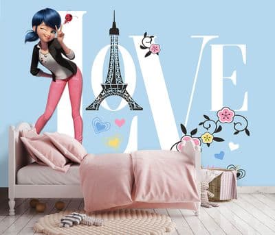 Miraculous paper photo wallpaper Marinette