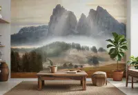 Photo wallpapers Misty Mountains | Shop online