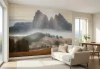 Photo wallpapers Misty Mountains | Shop online