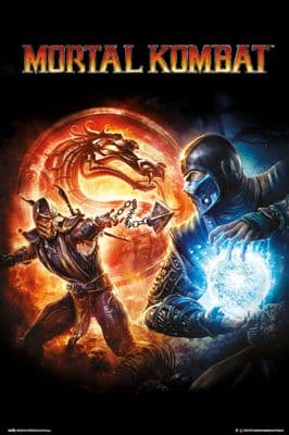 Mortal Kombat 9 gameing Poster 61x91.5cm Large size NEW