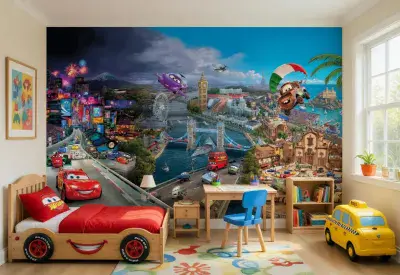 Mural wallpaper Disney Cars 368x254cm