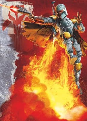 Mural Wallpaper Star Wars Boba Fett