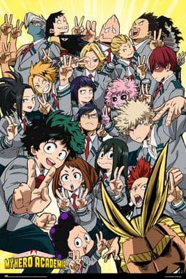My Hero Academia U.A. Class 1-A 61x91,5cm Movie Poster