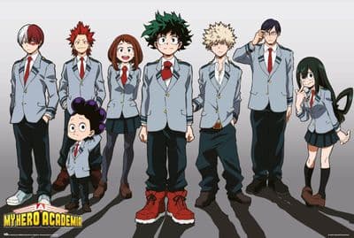 My Hero Academia Uniform Version 61x91,5cm Movie Poster