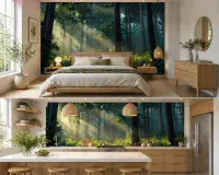 Nature Inspired Forest Decorative Wallpaper | Buy it online from UK shop