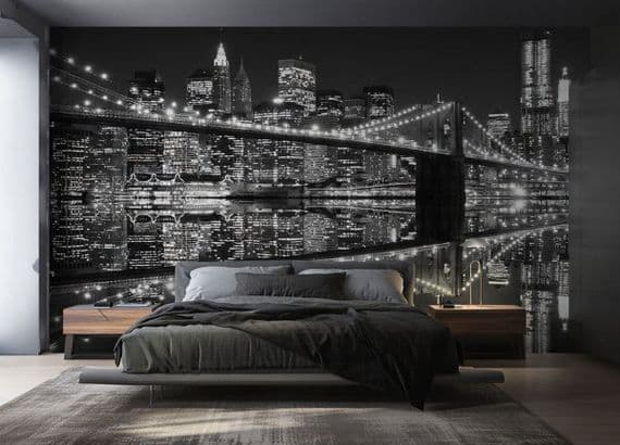 Black and White paper photo wallpapers | Online Shop