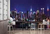 New York wall murals for teen bedroom | Homewallmurals.co.uk