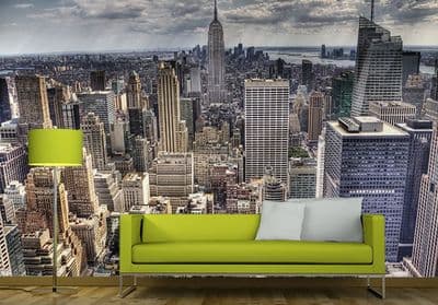 New York Skyline giant wall murals