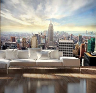New York skyline photo wallpaper 366x254 cm