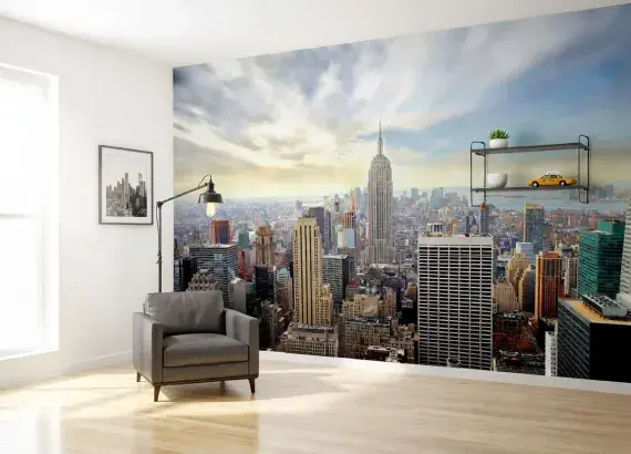 New York skyline wall murals | Homewallmurals.co.uk