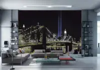 New York Brooklyn bridge wall murals | Homewallmurals