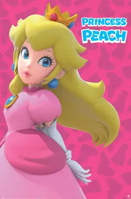 Nintendo Princess Peach Poster 61x91,5cm Mario