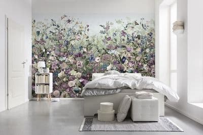 Non-woven Botanica wallpaper flowers