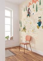 Disney Mickey Mouse boy's bedroom wall mural wallpaper 300 x 280 cm | Shop online